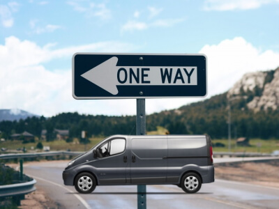 location one way ou aller simple