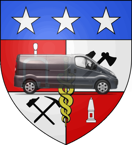 Montceau-les-Mines blason