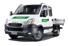 Camion benne double cabine