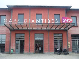 photo Antibes Gare SNCF