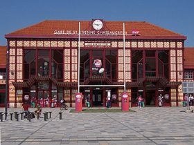 photo Saint Etienne Chateaucreux Gare SNCF