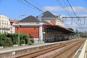 photo Saint Jean de Luz Gare SNCF