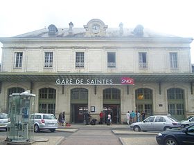 Saintes Gare SNCF photo Saintes Gare SNCF