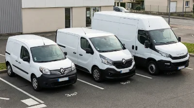 Comparaison des tailles d'utilitaires accessibles selon l'âge du conducteur