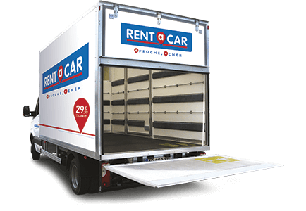 Petit camion avec hayon (16-20 m3)