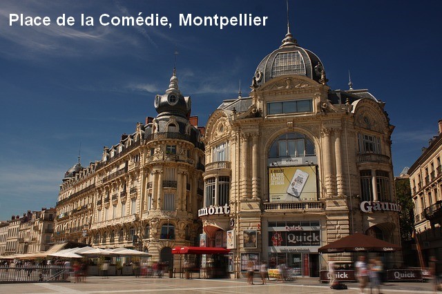 Montpellier place de la comedie